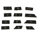 12 Button Key Caps Kit A/C Heater Switch Assorted Fits BMW 5 6 7 F10 F12 F01