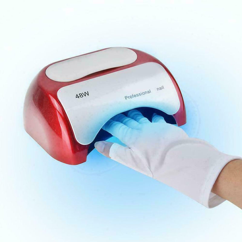 Nails Anti UV Gloves Protection Gel Led Lamp Nail Glove Manicures To Shield M1G1