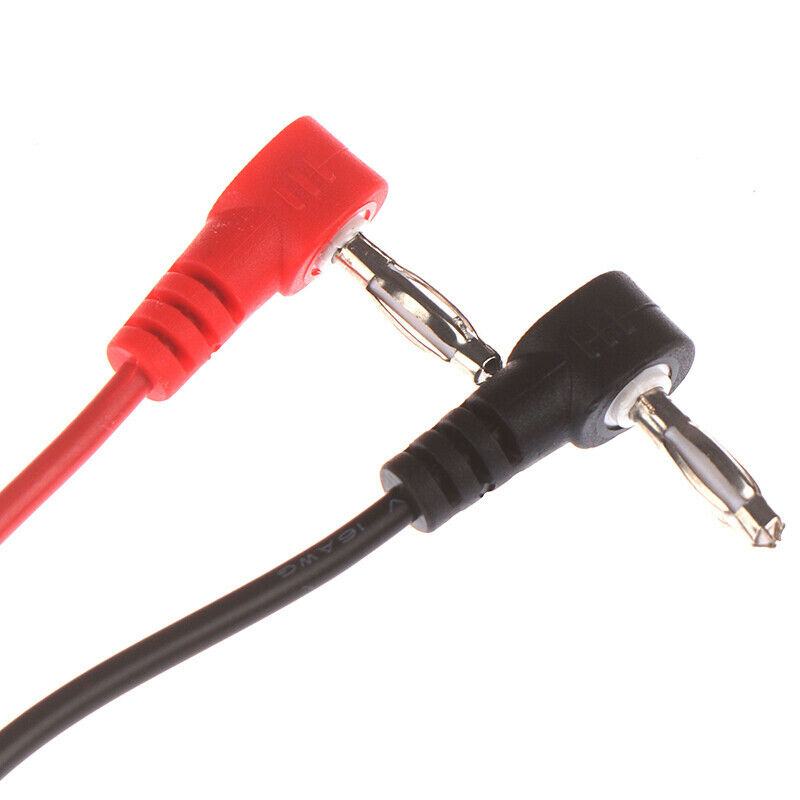 1Pc Alligator Clips Banana Plug Connection Port Power Supply Test Lead Cable  Gw