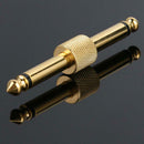 6.35mm Mono Jack Male to Male Coupler Plug Adapter Connector Jack Connector A