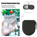 17/21 Keys Kalimba Storage Box Waterproof Shockproof Thumb Piano Case Bag