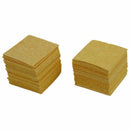 50Pcs Yellow 60x60x3mm Welding Station Solder Soldering Iron Cleaning Spong M9H9