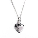 Heart  Urn Necklace for Ashes Urn Jewelry Memorial Pendant Keepsake GiftJ Gw