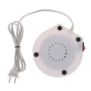 220V White Electric Powered Cup Warmer Heater Pad Coffee Tea Milk Mug FT