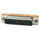 DB9 Female to DB25 Male Mini Serial Port Cable Adapter Gender Changer J1G6