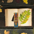 DIY Special Shaped Diamond Painting Creative Leather Bookmarks with Tassel