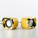 USB 2.0 Notebook Speakers Wired Stereo Mini Computer Speaker for Desktop La E2U6