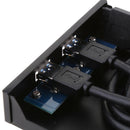 Motherboard 20Pin to USB3.0 2 Port Front Panel Bracket For 3.5 CD DVD Bay
