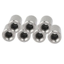 Round Connector Nuts 304 stainless steel Threaded Sleeve Rod bar Stud Round Z3Z2
