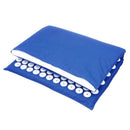 Spike Yoga Cushion Relieve Pain Acupuncture Massage Mat (Sapphire Blue) A