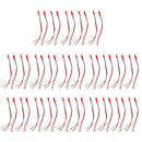50x 2 Pin 24AWG Electric Extension Wire for 3528 Single Color LED Strips