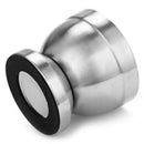 1X(Stainless Steel Mortar Pestle Pot Garlic Spice Pharmacy Herbs Bowl Mill