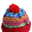 Christmas Foam Snowman Ornament Rainbow Hat Festival Decoration(27x14cm)