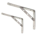 Quality SUS 304 Solid Stainless Steel 90 Degree Angle Wall Mounted Shelf Su J8L9