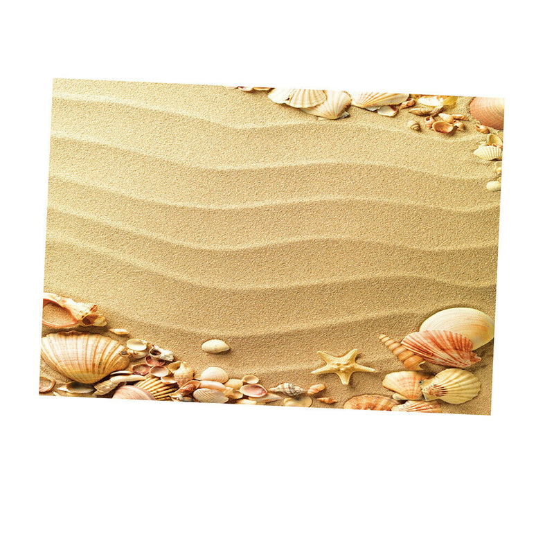 Aquarium Background Seashell Poster Fish Tank Wallpaper Ornament 61x41cm