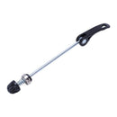 2x bicycle quick release axle clamping lever safety set axis Black