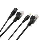 2pcs POE Adapter Wire RJ45 Injector Splitter Ethernet Synthesizer Separator