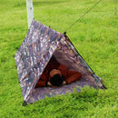 Outdoor Rodless Tent Camouflage Ultralight Sun Shelter Radiation Beach Tent