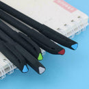 Black Ink Gel Pen Plastic Frosted School Writing Marker Pens Office Supply L9I2