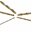 50pcs Titanium Coating High Speed Steel Drill Bit Set Tool 1/1.5/2/2.5/3mm Hot