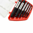 6 Piece Screw Extractor Set Bolt Stud Extractor Broken Damaged Screw Remover