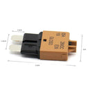 DC32V Manual Reset ATC Circuit Breaker Blade Fuse for Car Boat(5A Brown)