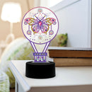 DIY Diamond Painting LED Light Fantasy Butterfly Embroidery Night Lamp Set