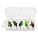 5pcs Fishing Lures Deep Diving Swimbait Crankbait Hard Baits for Bass Trout