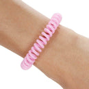 Mosquitoes Repellent Bracelets Insect Protection for Adults Kids (Pink) A