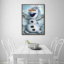 Snowman 5D DIY Diamond Painting Embroidery Craft Needlework Home Decor Gift