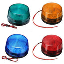 12V Flashing Strobe Beacon Emergency LED Warning Light Car Lamp RED Auto Y7T2