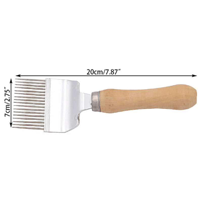 1Pc practical 17pin needles uncapping fork beekeeping tools equipment SAB Ew