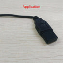 10Pcs Black Replacement USB Male Plug Caps Protect Cover Anti-dust Lids