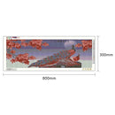 5D DIY Full Drill Diamond Painting Red Peafowl Cross Stitch Embroidery Kits
