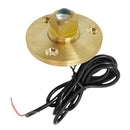 Green Led Boat Plug Light Garboard Brass Drain 50 mm Marine Underwater Fish