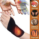 1 Pair Magnetic Self-heating Warm Wristband Wrist Support Brace Protector Effici
