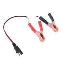 5x 18AWG SAE to Alligator Clips Extension Cable Car Battery Jumper Booster
