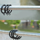 40 Pack Curtain Rings, 38mm Internal Diameter Curtains Rings Hanging Rings  X2A7