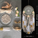 DIY Feathers Handicraft Dreamcatcher Handmade Dream Catcher Net Wall Decor