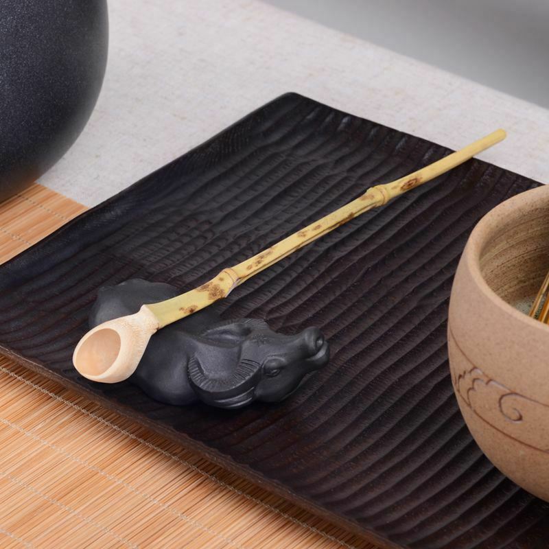 1 Piece Super-grade Bamboo Matcha Powder Spoon Natural Bamboo Joints Gift P