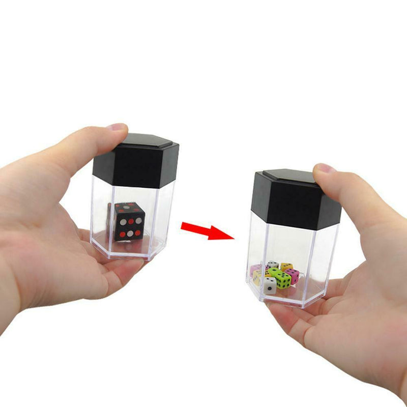 Big Explosive Dice Colorful Plastic Dice Toys for Magic Trick Prank Props