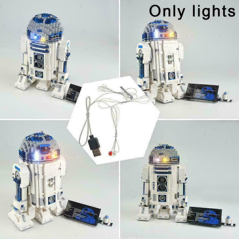 LED Light For Lego 10225 R2-D2 Lighting Kit H8T3 G9Q6