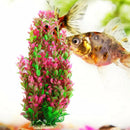 46CM Rhodo Green Plastic Water Plant for Aquarium Fish Tank Ornament Decor #