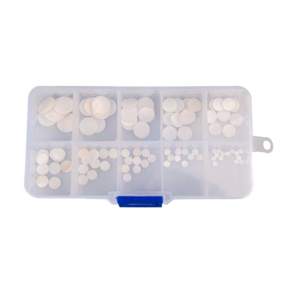 100x White Fingerboard Fretboard Inlay Dots Markers for Music Lovers