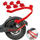 Electric Scooter Mudguard Bracket Support With 3 Vibration Dampers For M365 W4W7