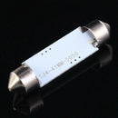 10PCS 42MM 4 SMD 5050 Car Interior Light Dome Festoon Lamp Bulb White New