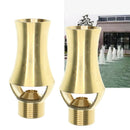 2Pcs Straight Cascade Cedar Fountain Nozzle Head Water Spray Sprinkler Heavy