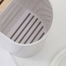 1X(Home Draining Storage Holders Tray Dish Fork Spoon Organizer Chopsticks