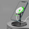 Wireless Charger Holder Magnetic Rotating Stand for iphone12 Black