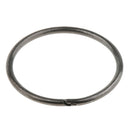 10Pcs Split Key Chain Ring Loose leaf Rings For Keychain ,Crafts Black-32mm